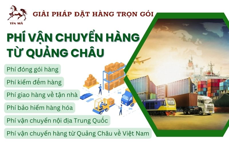Các loại chi phí ship hàng quảng châu về Việt Nam