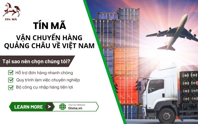 Công ty chuyên ship hộ hàng Quảng Châu về Việt Nam