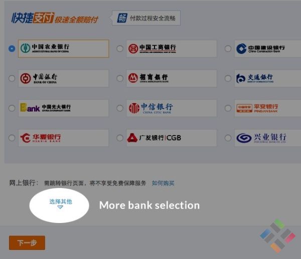Cách tạo tài khoản Alipay và thanh toán khi đặt hàng Taobao trong 6 bước 6 ngân hàng liên kết tài khoản