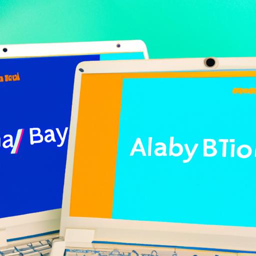 Liên kết Alipay với Taobao - Đơn giản hóa quá trình thanh toán trực tuyến trên Taobao 2 Màn hình laptop hiển thị trang web của Alipay và Taobao