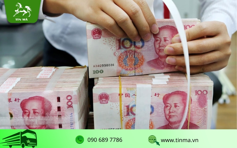 Chuyển tiền sang Trung Quốc thông qua các công ty trung gian