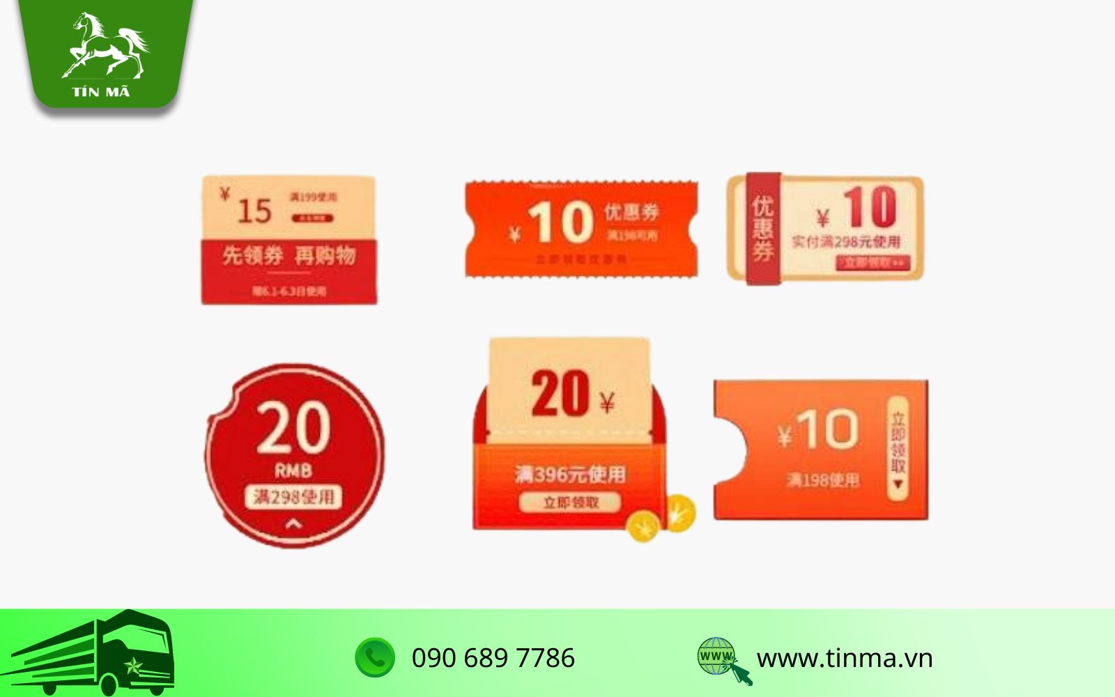 Mã khuyến mãi sản phẩm trên sàn Taobao