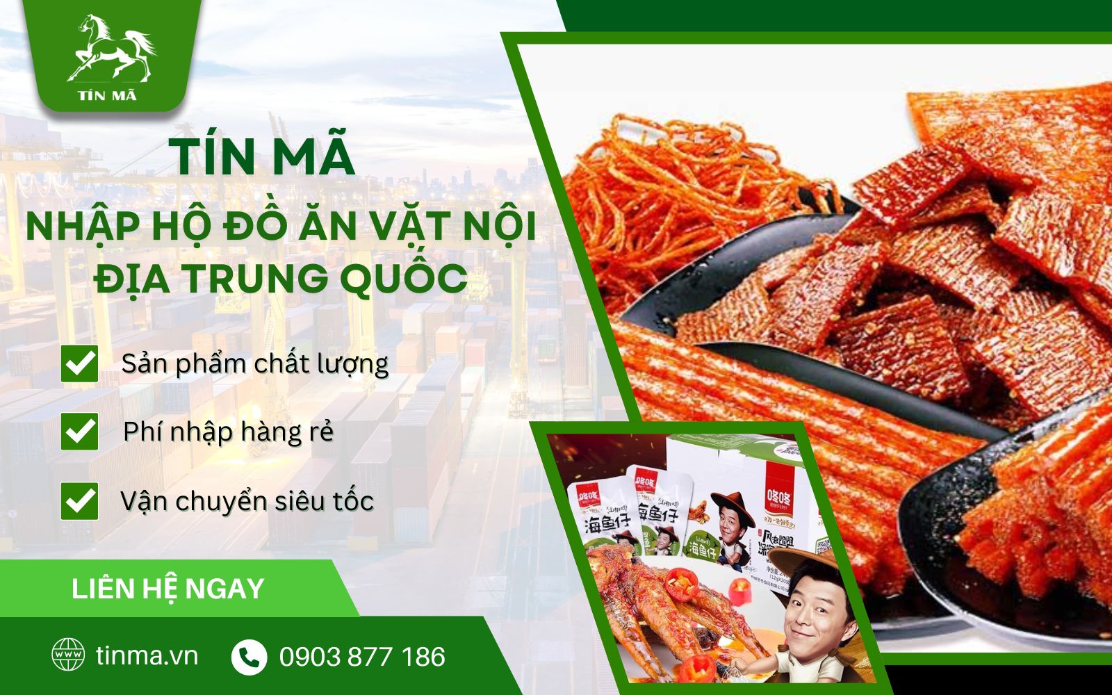 Tín Mã chuyên order hộ hàng và vận chuyển hàng Trung về Việt Nam