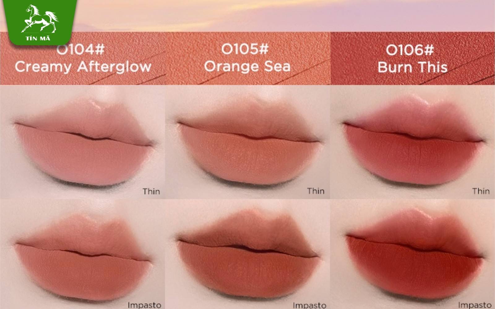 Son Trung Quốc nội địa Colorkey Lip Mousse Lip Mud cực xinh