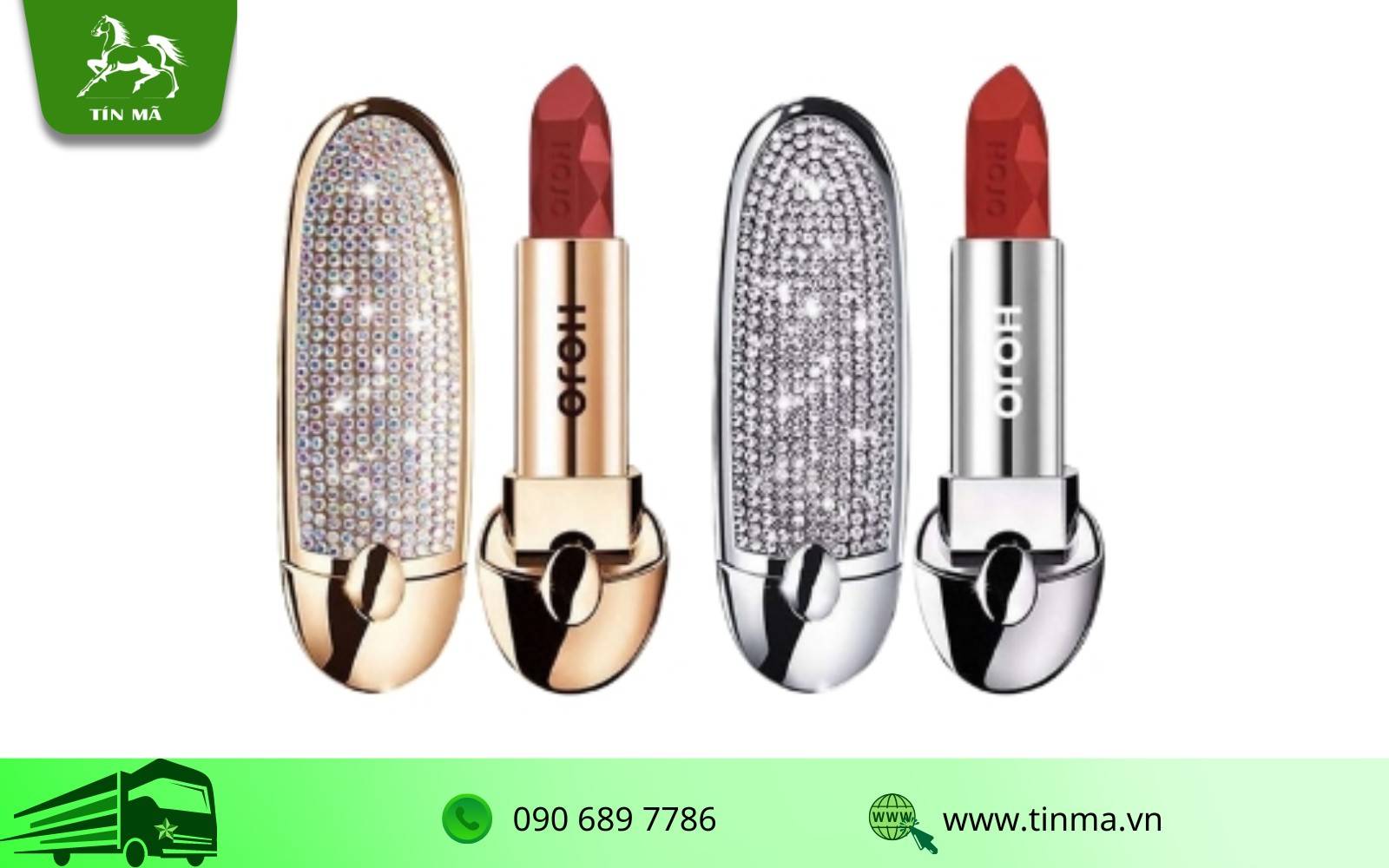 Son Trung Quốc Hojo Gem Bright Star Lipstick Schoolgirl có thiết kế sang trọng