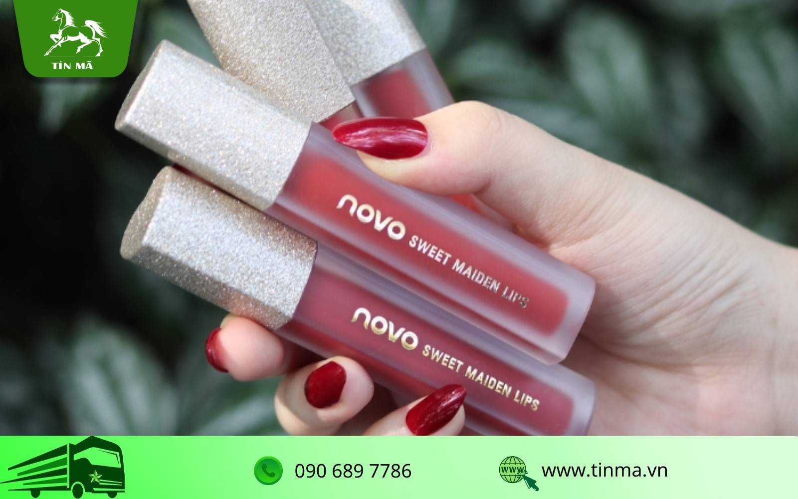 Son Trung Quốc nội địa Novo Velvet Matte Lipstick bền màu lâu trôi