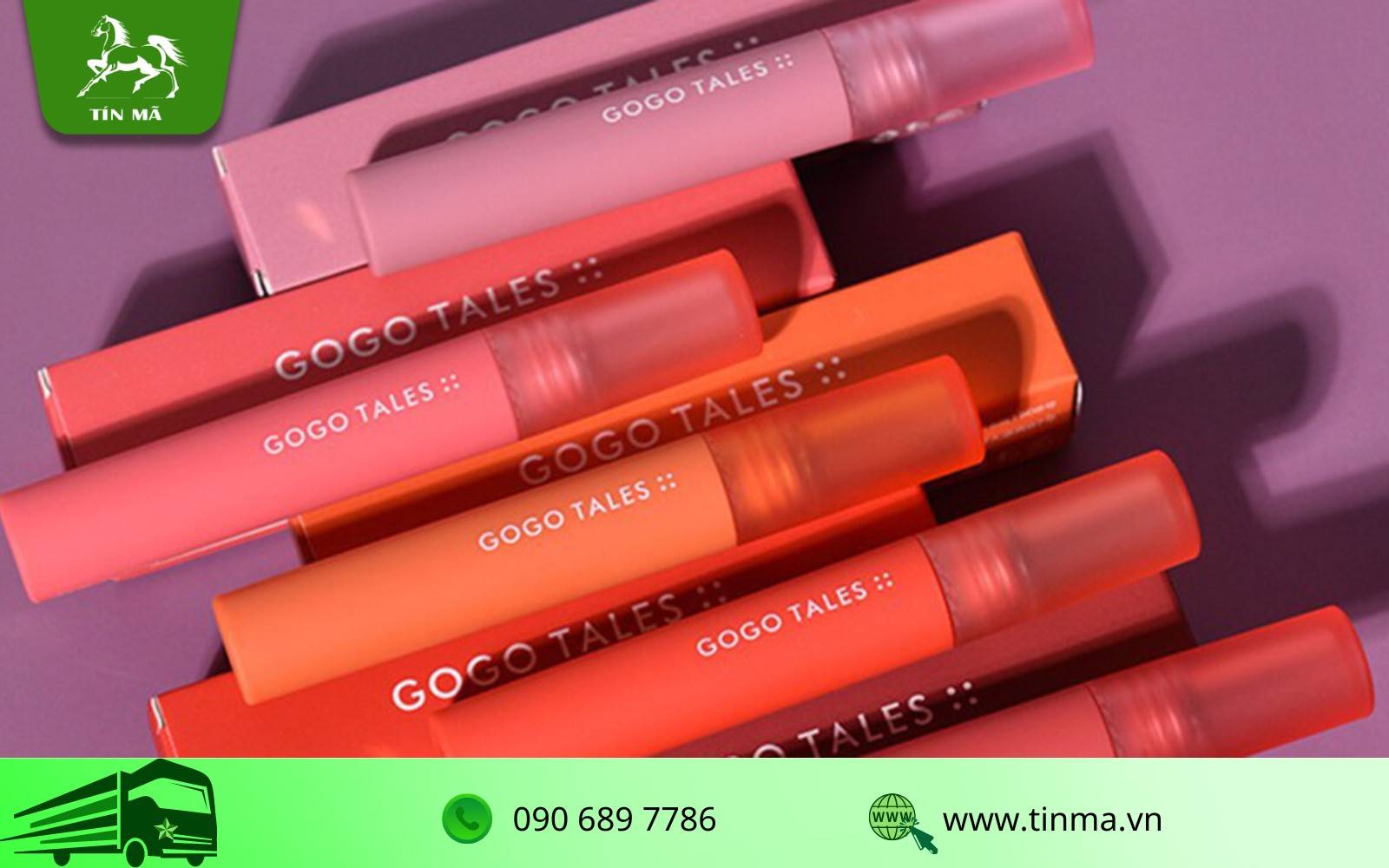 Dòng son Trung Quốc nội địa Gogo Tales Air Velvet Lip Gloss