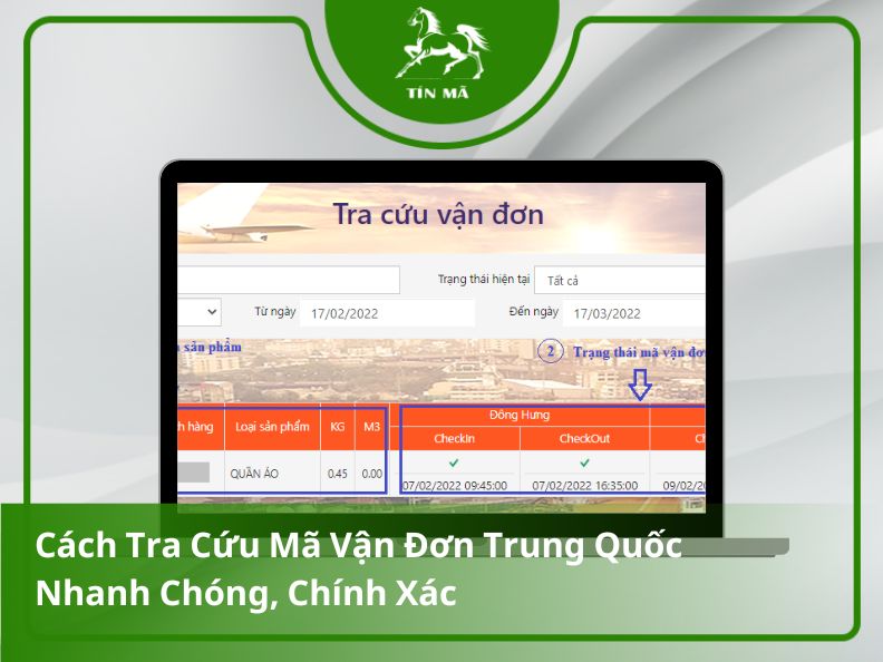 Cách kiểm tra mã vận đơn Trung Quốc chính xác