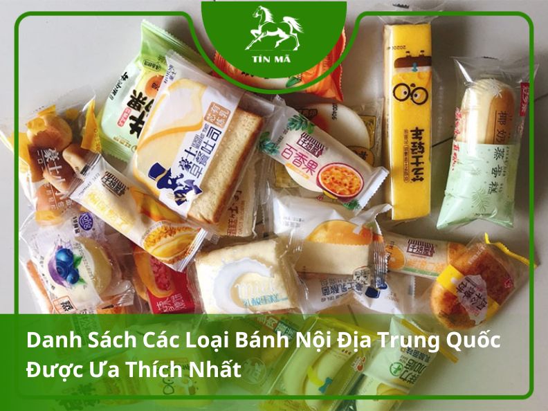 Các loại bánh Trung Quốc thơm ngon