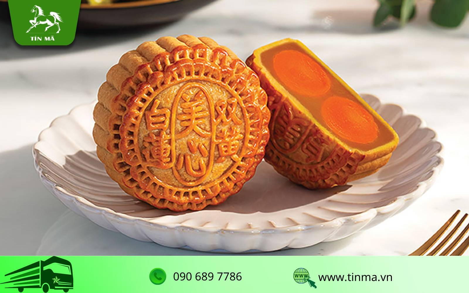 Bánh trung thu Trung mini Hong Kong MX Mooncakes cao cấp