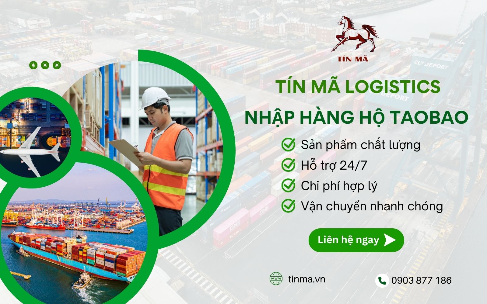 Tín Mã chuyên cung cấp dịch vụ mua hộ hàng Taobao