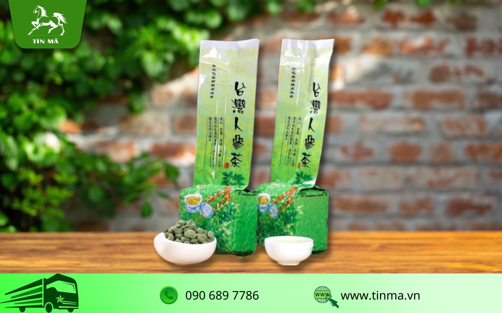 Trà thảo mộc nhân sâm Trung Quốc 新茶正品高端臺灣高山 cực tốt cho sức khỏe