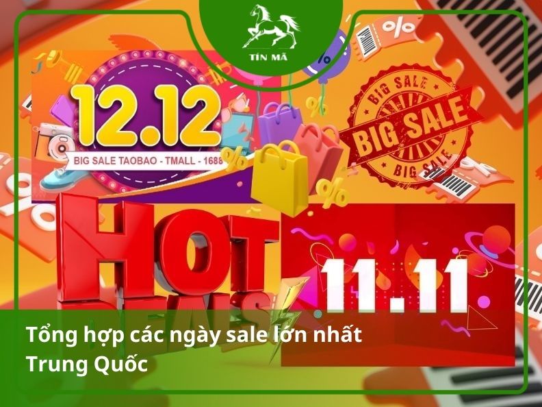 Tổng hợp những ngày giảm giá sập sàn của Trung Quốc