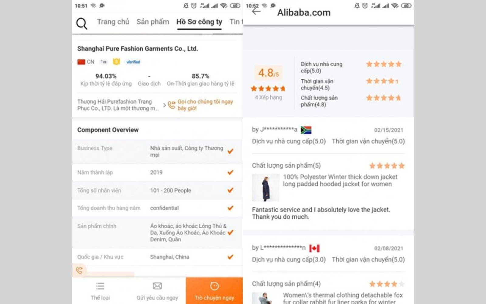 Nên lựa chọn nhà cung cấp uy tín khi order trực tiếp từ Alibaba Lựa chọn nhà cung cấp uy tín khi nhập hàng trực tiếp từ Alibaba