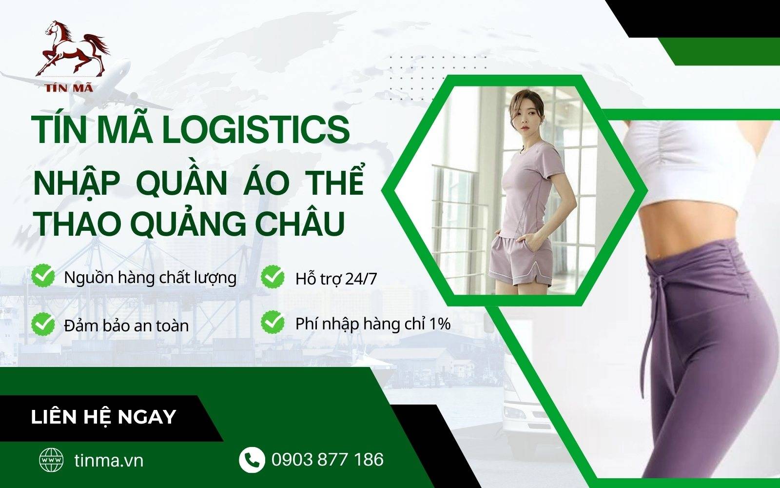 Nhập quần áo thể thao sỉ Quảng Châu giá tốt tại Tín Mã