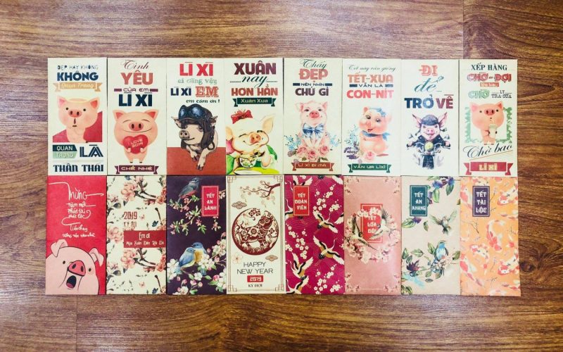 Nguồn hàng bao lì xì Tết 2024 rẻ, đẹp, giá sỉ tại TPHCM