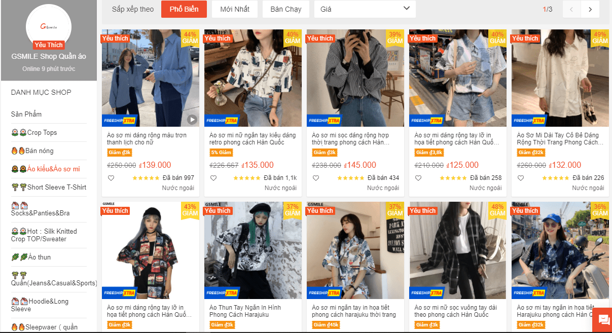5 Shop order sơ mi Taobao cho nàng bánh bèo trên Shopee bạn đã biết? 5 5 Shop order sơ mi Taobao bánh bèo trên Shopee bạn đã biết?