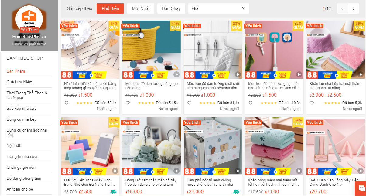 Mua đồ gia dụng Taobao trên Shopee siêu rẻ chỉ từ 1k 3 Mua đồ gia dụng Taobao trên Shopee siêu rẻ chỉ từ 1k
