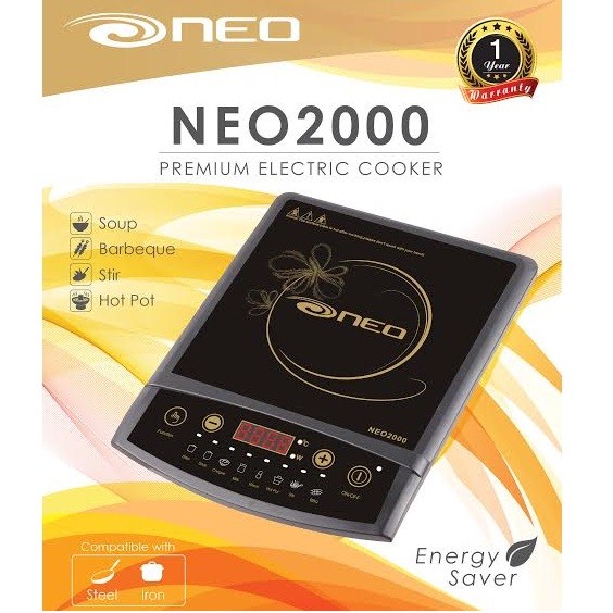 Bếp điện từ giá rẻ, bếp điện từ NEO 2000 bền, đẹp