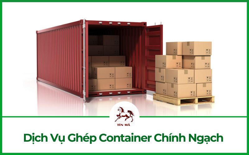 Dịch vụ nhập khẩu hàng Trung Quốc ghép chung container