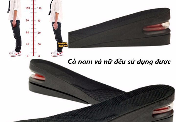 Lót giày tăng chiều cao giá rẻ, chất lượng tại tphcm
