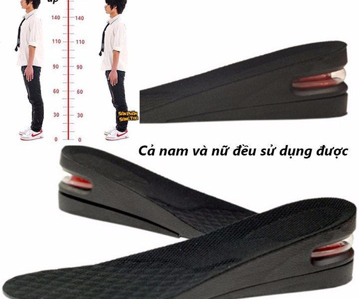 Lót giày tăng chiều cao giá rẻ, chất lượng tại tphcm