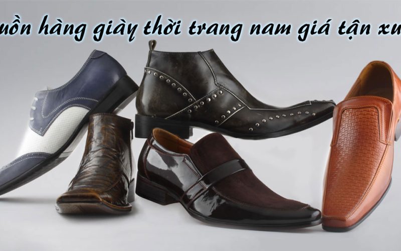 Nguồn hàng giày dép nam giá rẻ trên 1688, taobao, tmall