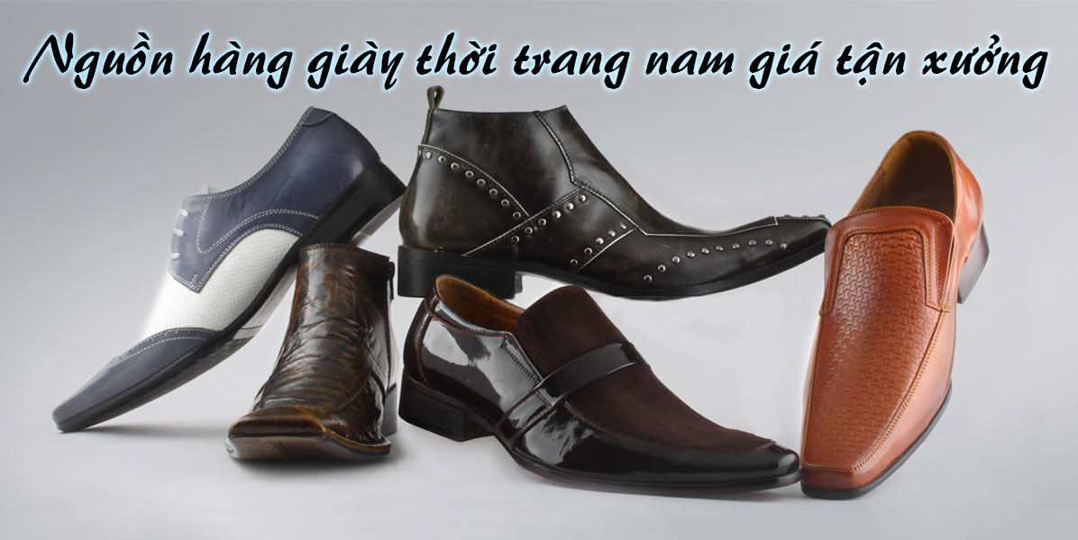 Nguồn hàng giày dép nam giá rẻ trên 1688, taobao, tmall
