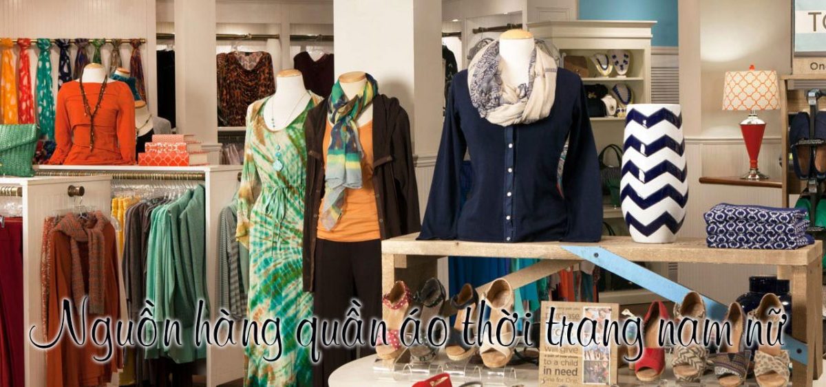 Nguồn hàng quần áo thời trang trên 1688, taobao, tmall