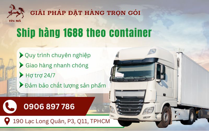 Cách mua sỉ 1688 theo container qua trung gian Cách mua sỉ 1688 theo container qua trung gian