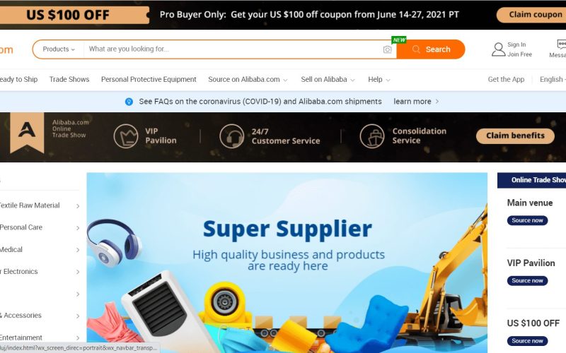 Hướng dẫn đăng ký tài khoản Alibaba trong 2 phút