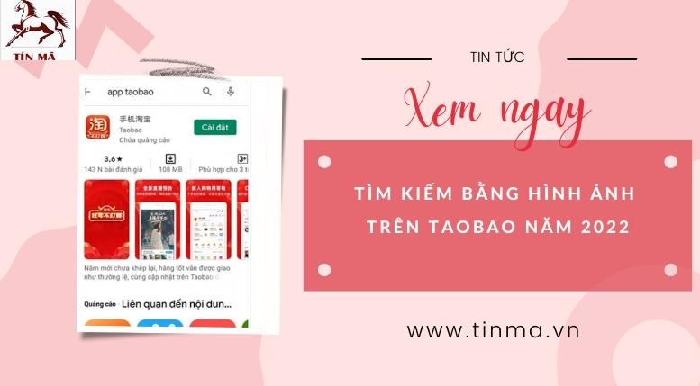 Tìm kiếm bằng hình ảnh trên 1688, Taobao mới nhất 2024
