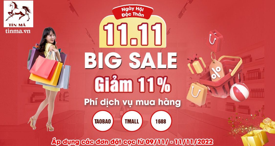 “Ngày hội độc thân” – Mua sắm thả ga cùng TÍN MÃ