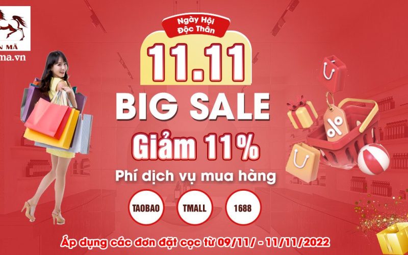 “Ngày hội độc thân” – Mua sắm thả ga cùng TÍN MÃ